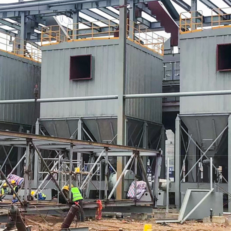 Máy hút bụi túi xung phân bón hỗn hợp
